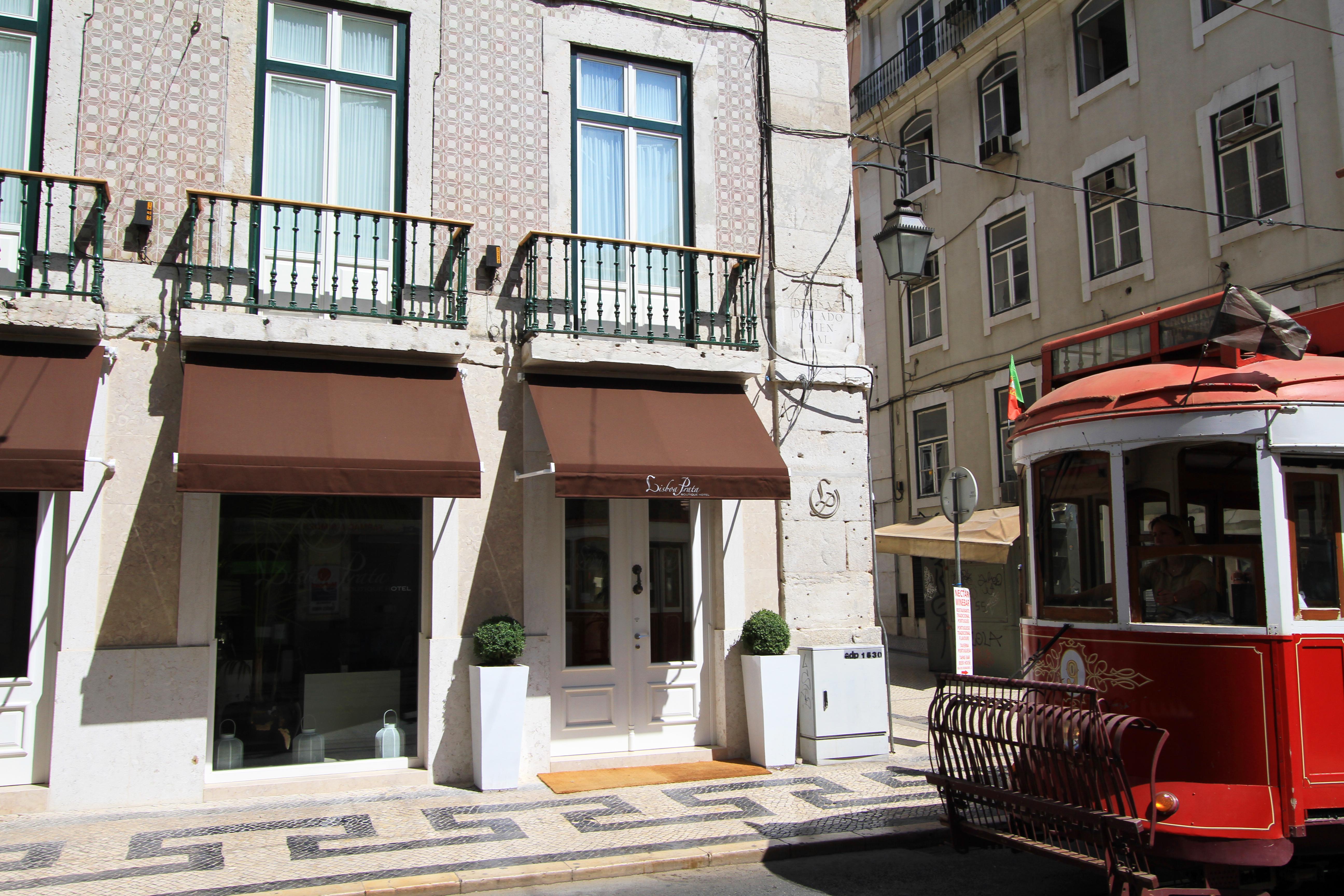 Lisboa Prata Boutique Hotel Bagian luar foto