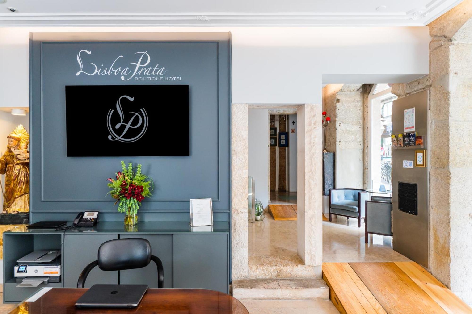 Lisboa Prata Boutique Hotel Bagian luar foto
