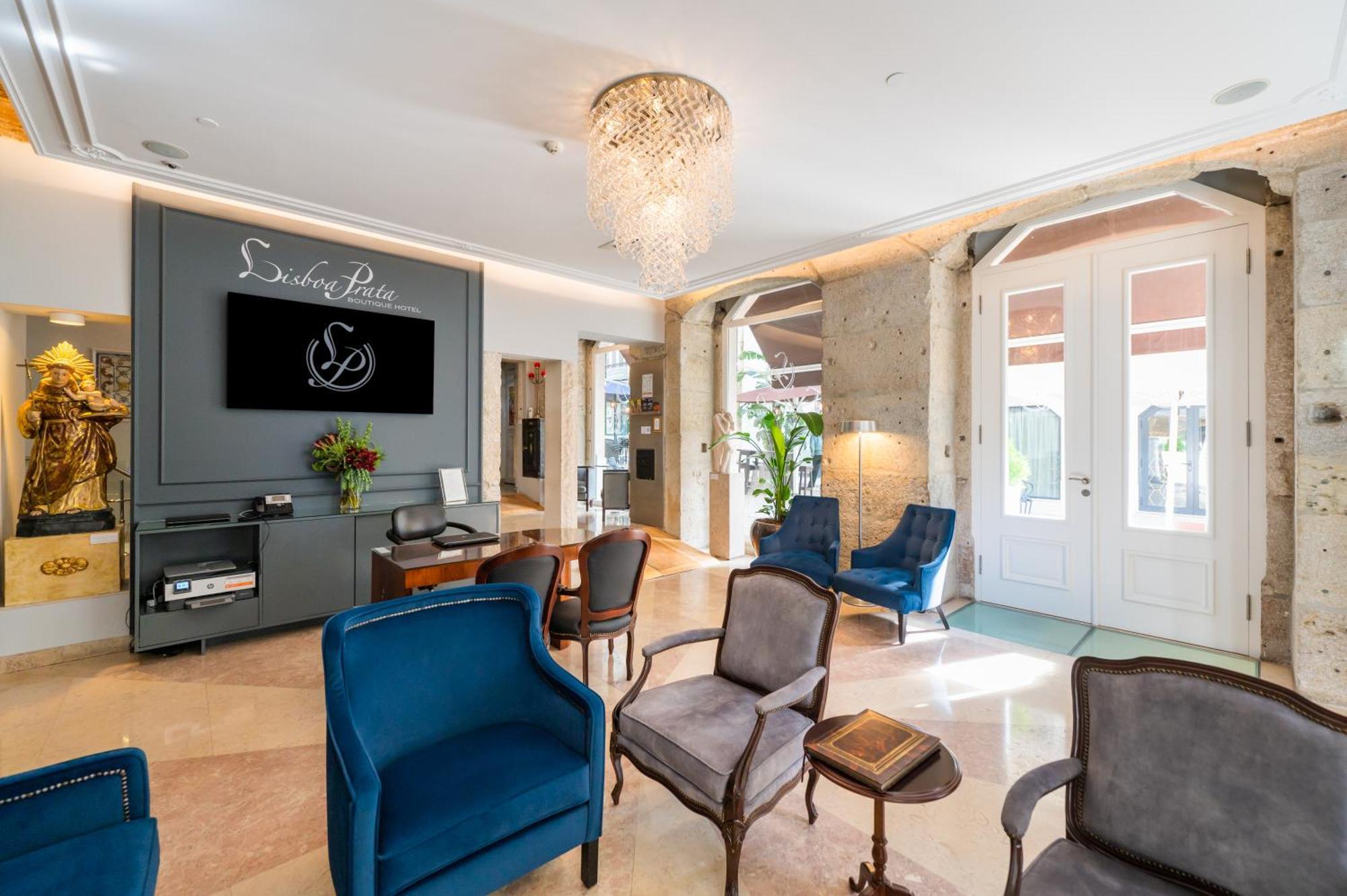 Lisboa Prata Boutique Hotel Bagian luar foto