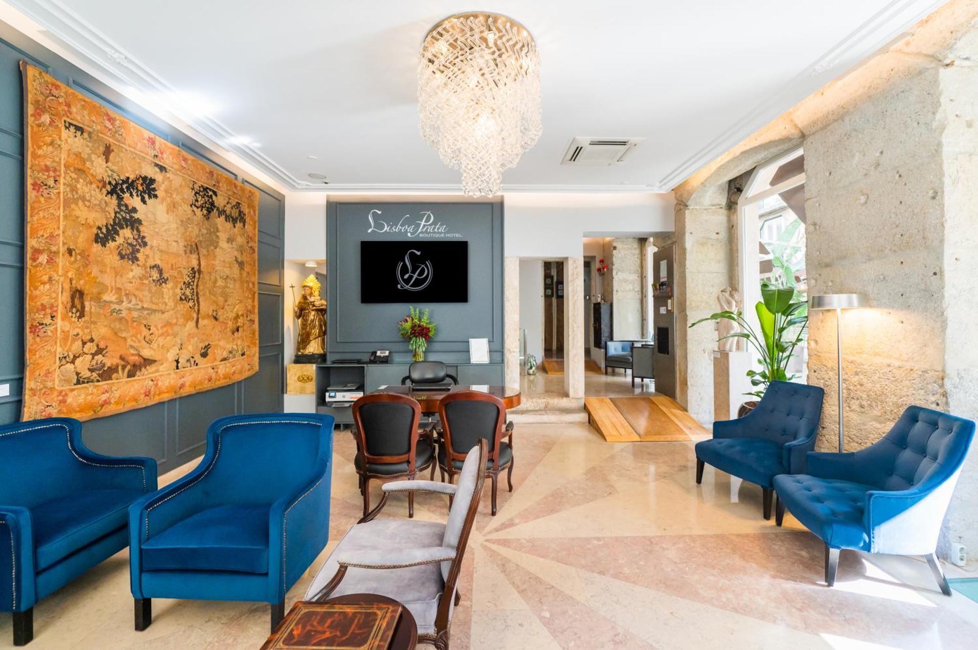 Lisboa Prata Boutique Hotel Bagian luar foto
