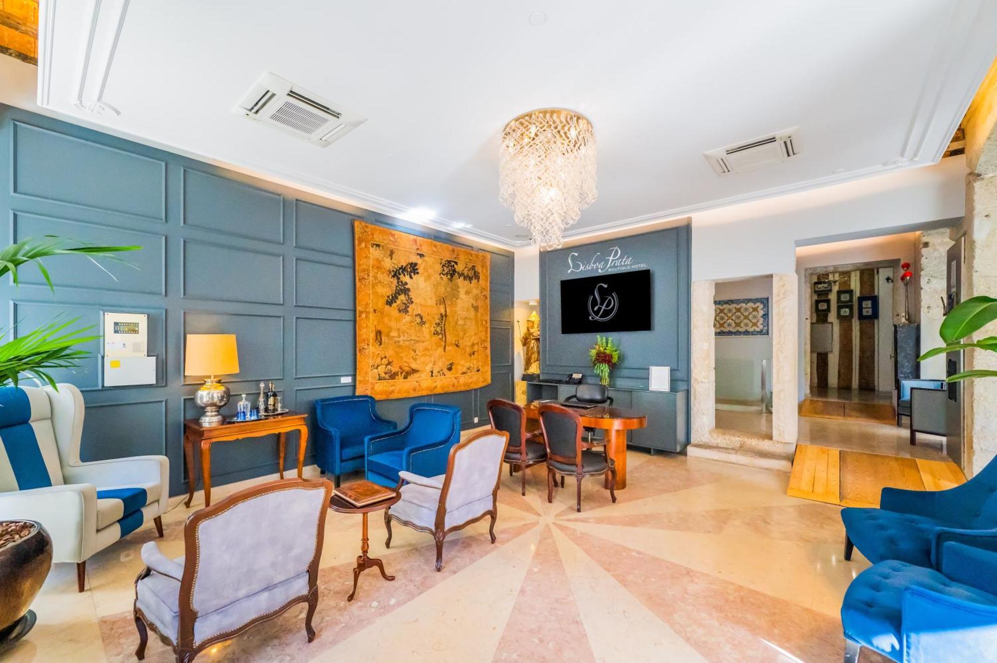 Lisboa Prata Boutique Hotel Bagian luar foto